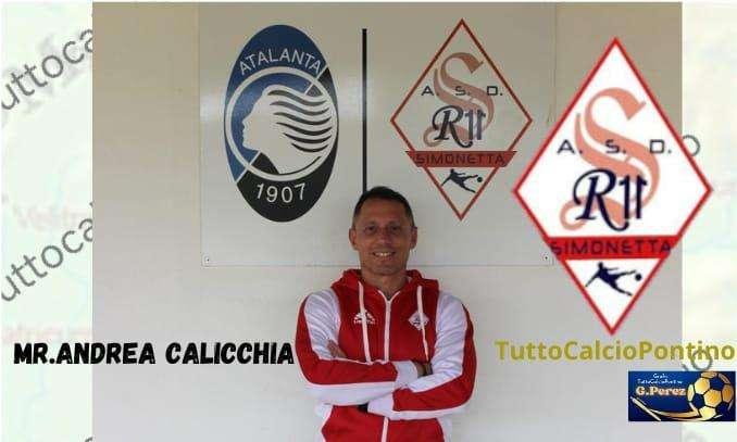 Il tecnico Andrea Calicchia   