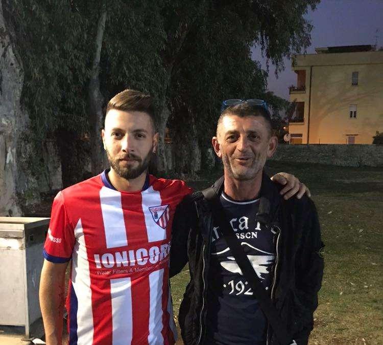 Zanutto e mister Palmieri