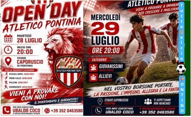 Le locandine degli OPEN DAY   