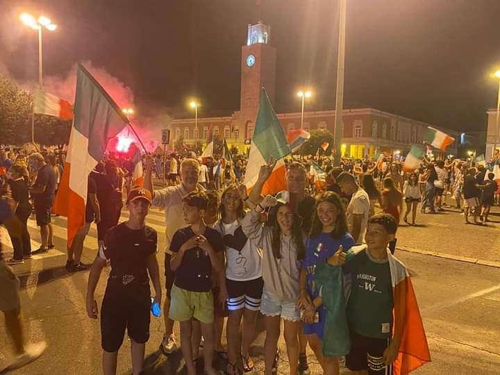 Ieri sera in Piazza del Popolo