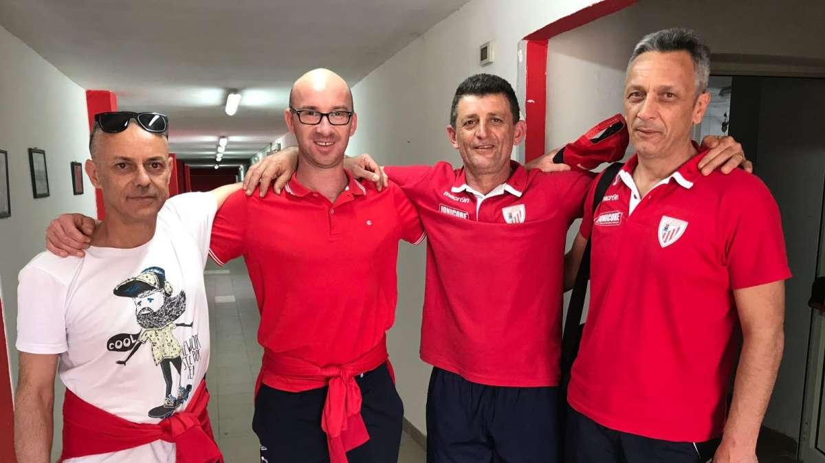 Lo staff dell' Atl. Pontinia