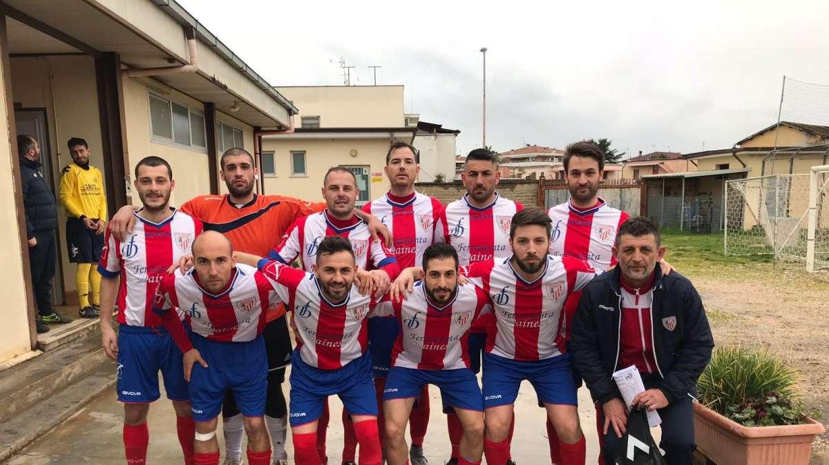 L'Atletico Pontinia schierato