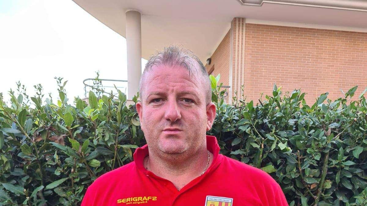 Il tecnico Peppe Bove    