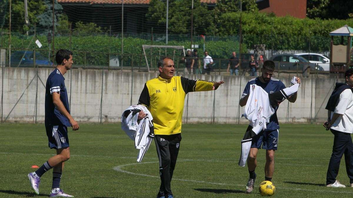 Andrea Pellicciotta al lavoro.