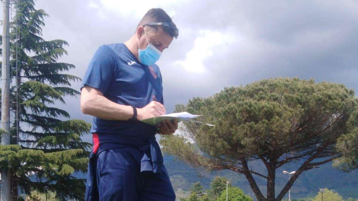 Il tecnico Emiliano Sugamosto 