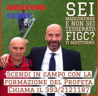 Il PROFETA con Gianluca Vialli
