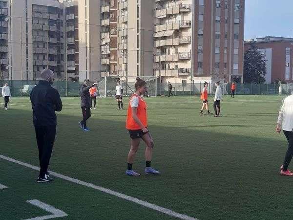 Il MILAN in allenamento 