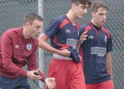 Bilotta in allenamento 