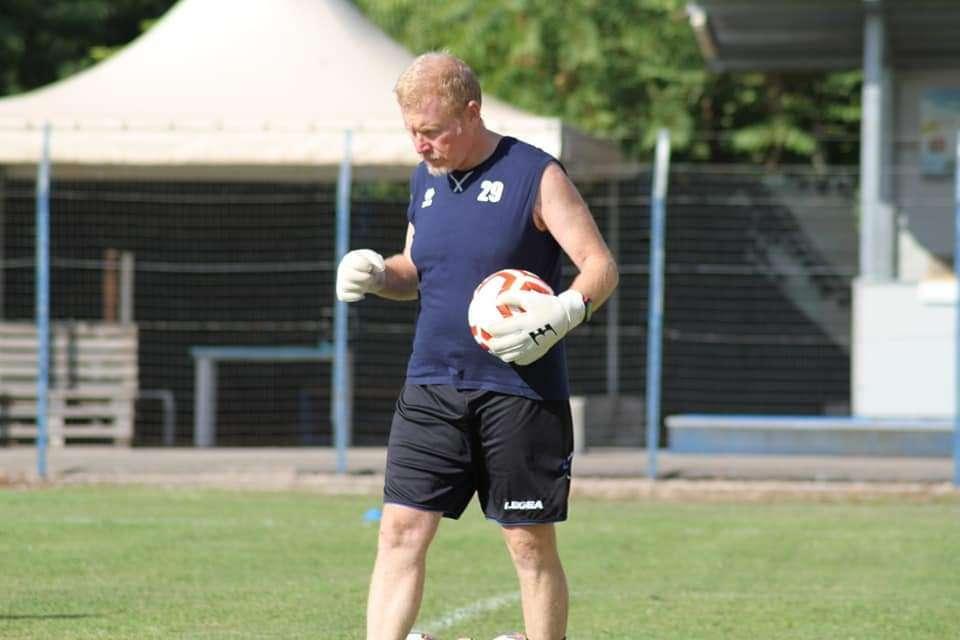 Enrico Barbini al lavoro
