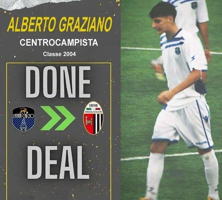 Alberto Graziano all' Ascoli