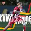Altamura, Gudelevičius convocato con la Nazione U21 della Lituania