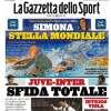 In edicola - La prima pagina odierna dei principali quotidiani sportivi
