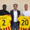 Lecce, la presentazione alla stampa di Ivan Ilic e Ali Dembele