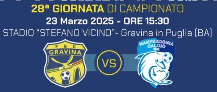 Le probabili formazioni di Gravina-Manfredonia, stesso modulo per entrambi i tecnici 