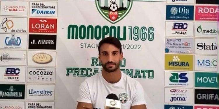 Monopoli, Grandolfo: "Questa piazza mi è sempre piaciuta. Sarà una Serie C impegnativa"