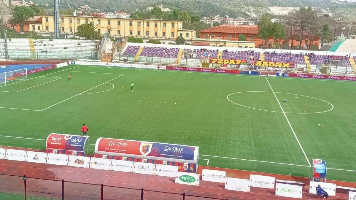 Taranto beffato dal vento e da Curcio, alla Casertana i tre punti
