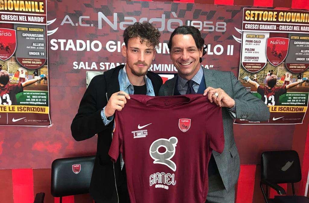 UFFICIALE - Nardò, arriva l’attaccante Manfrellotti