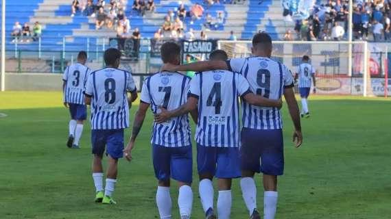 Coppa Italia Serie D, Strano beffa il Fasano nel finale: a Tolentino è 1-1