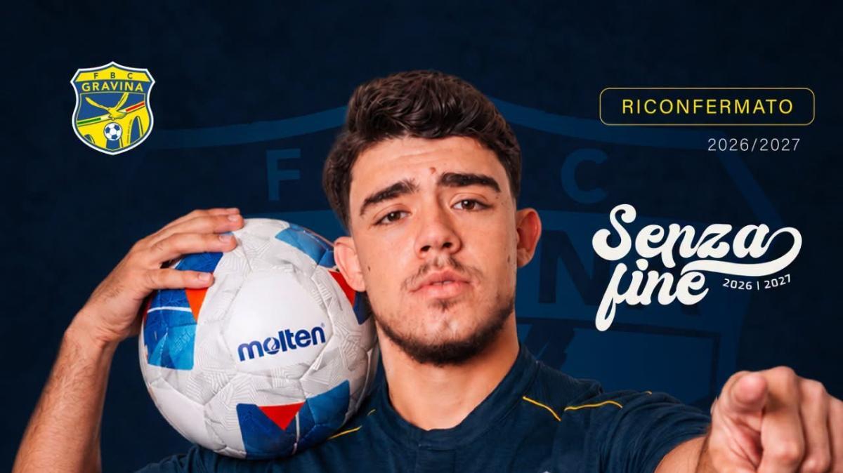 UFFICIALE - Gravina, Felipe Perestrello Vaz ancora in gialloblu