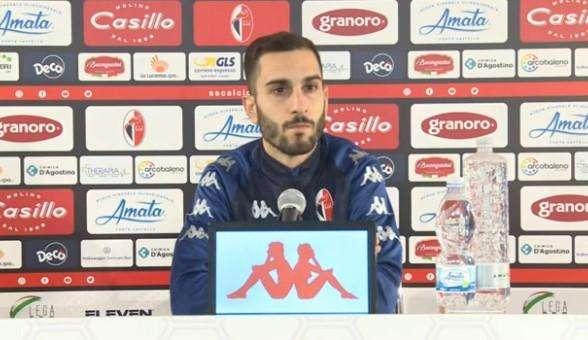 Bari, Celiento: "Ho sofferto tanto per l'infortunio, ora sto bene"