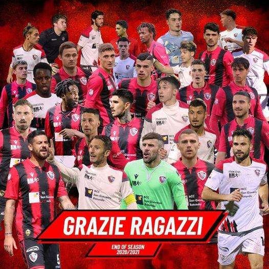 Foggia, il ringraziamento della società alla squadra: "Impegno e sacrificio"