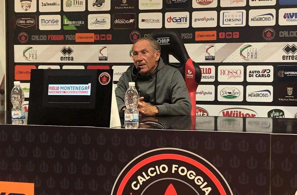 Foggia, Zeman: "100 vittorie traguardo importante. La più bella? Vincere col Bari era facile"