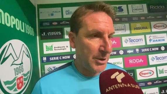 Monopoli, Colombo: “Avellino squadra di indubbio valore, due recuperi per noi”