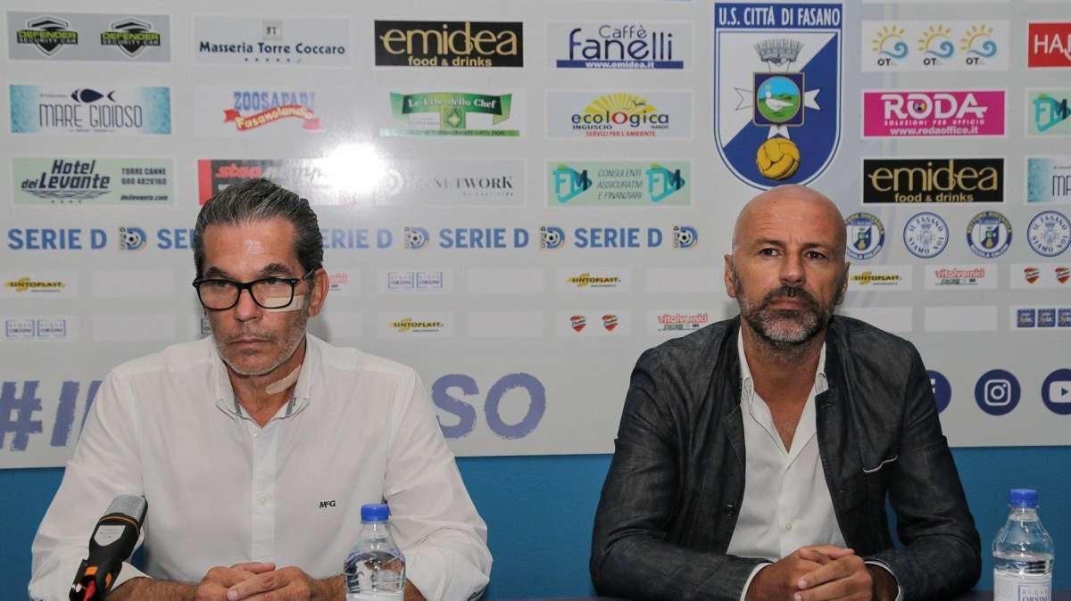Le probabili formazioni di Fasano-Real Agro Aversa: Catalano si affida al 4-3-3?