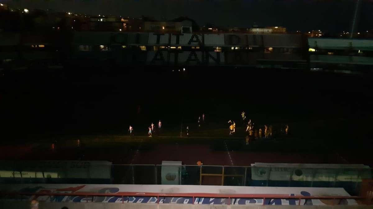 Virtus Francavilla, clamoroso a Catania: gara sospesa per blackout!