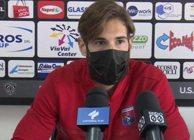Taranto, Rizzo: "Abbiamo dato tutto, impareremo da questi errori"