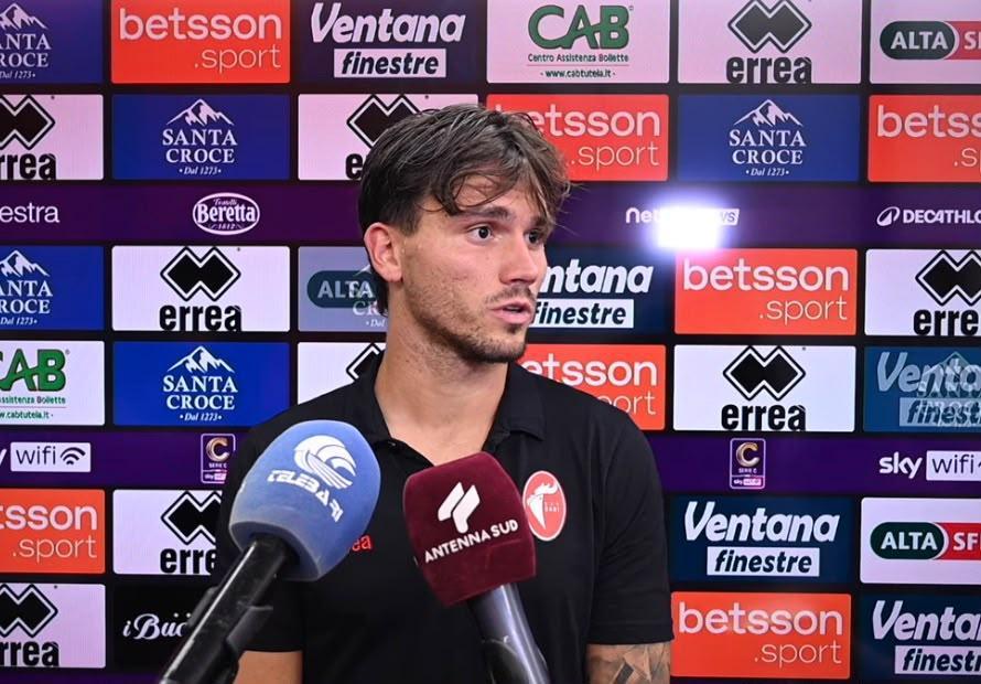 Bari, Bianchi: "Contento per la vittoria e per il gol"