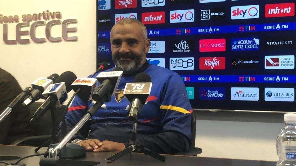 Lecce, Liverani: "Dovremo essere determinati e avere un pizzico di fortuna"