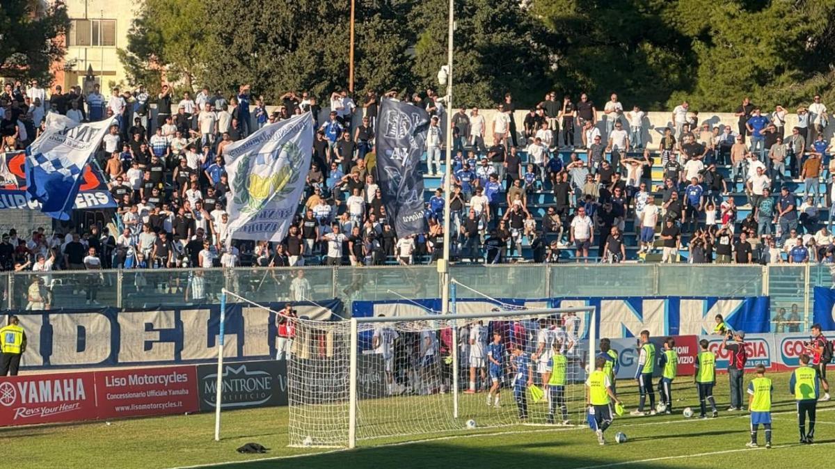 Fidelis Andria, 2-1 al Real Forio e prima vittoria stagionale