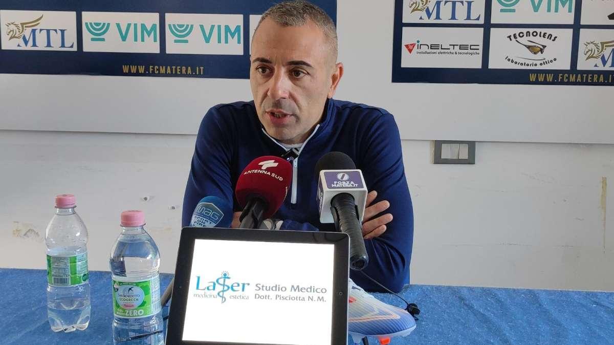 Matera, Torrisi: “Vogliamo la prima vittoria interna. Obiettivi restano immutati”