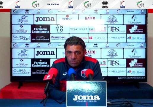 Taranto, Laterza: "Turris esame insidioso, ma il nostro morale è alto"