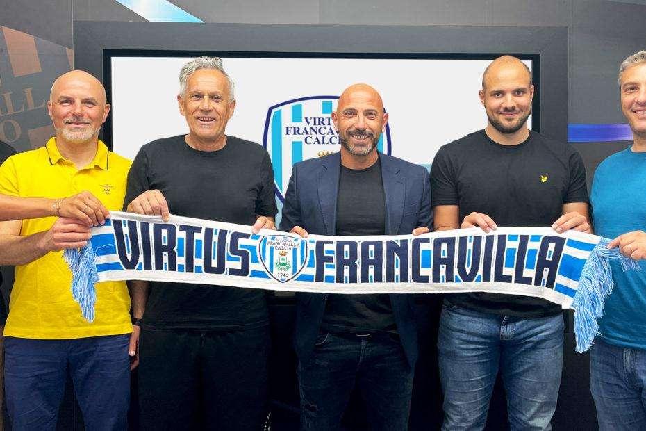 Virtus Francavilla, definito lo staff tecnico di Calabro: Imbrogno è il vice