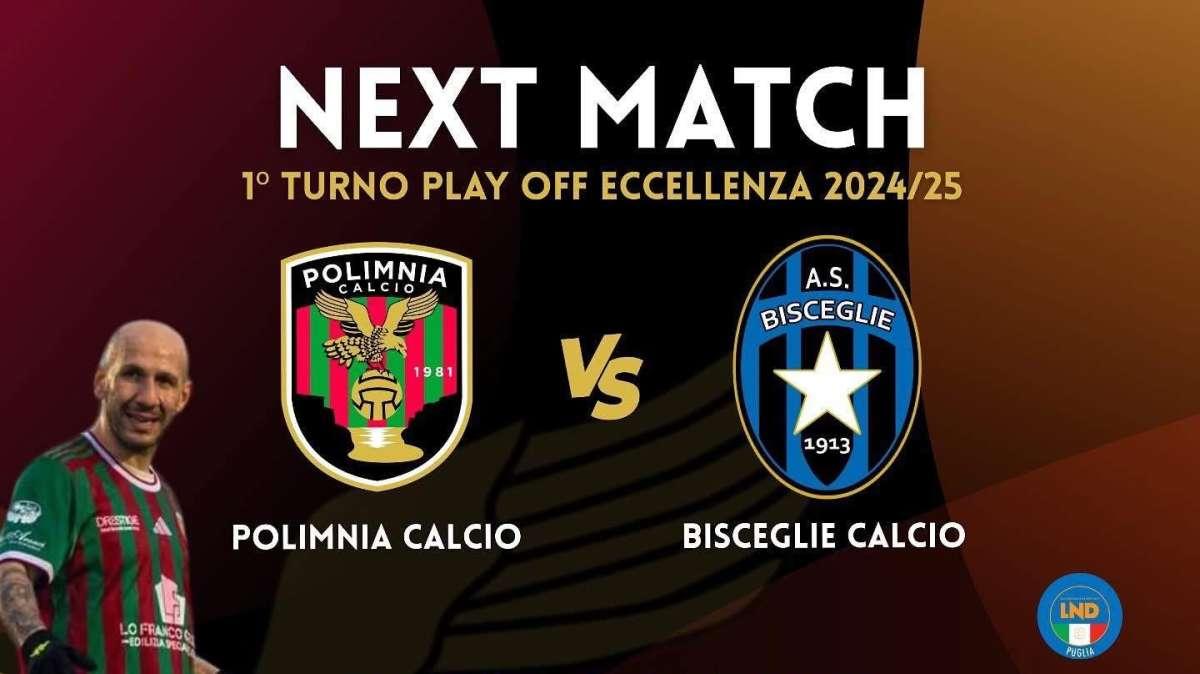 Playoff Eccellenza, deciso l’orario di Polimnia-Bisceglie