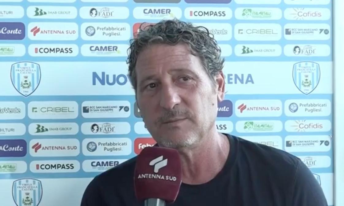 Virtus Francavilla, Trocini: "Contro Gravina mi aspetto una reazione al di là del risultato"