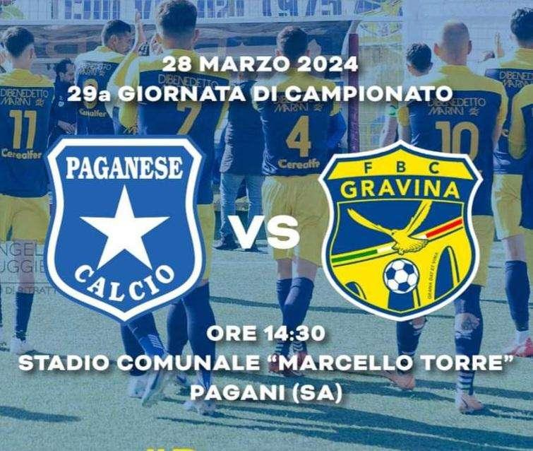 Le probabili formazioni di Paganese-Gravina, murgiani senza il capocannoniere Da Silva 