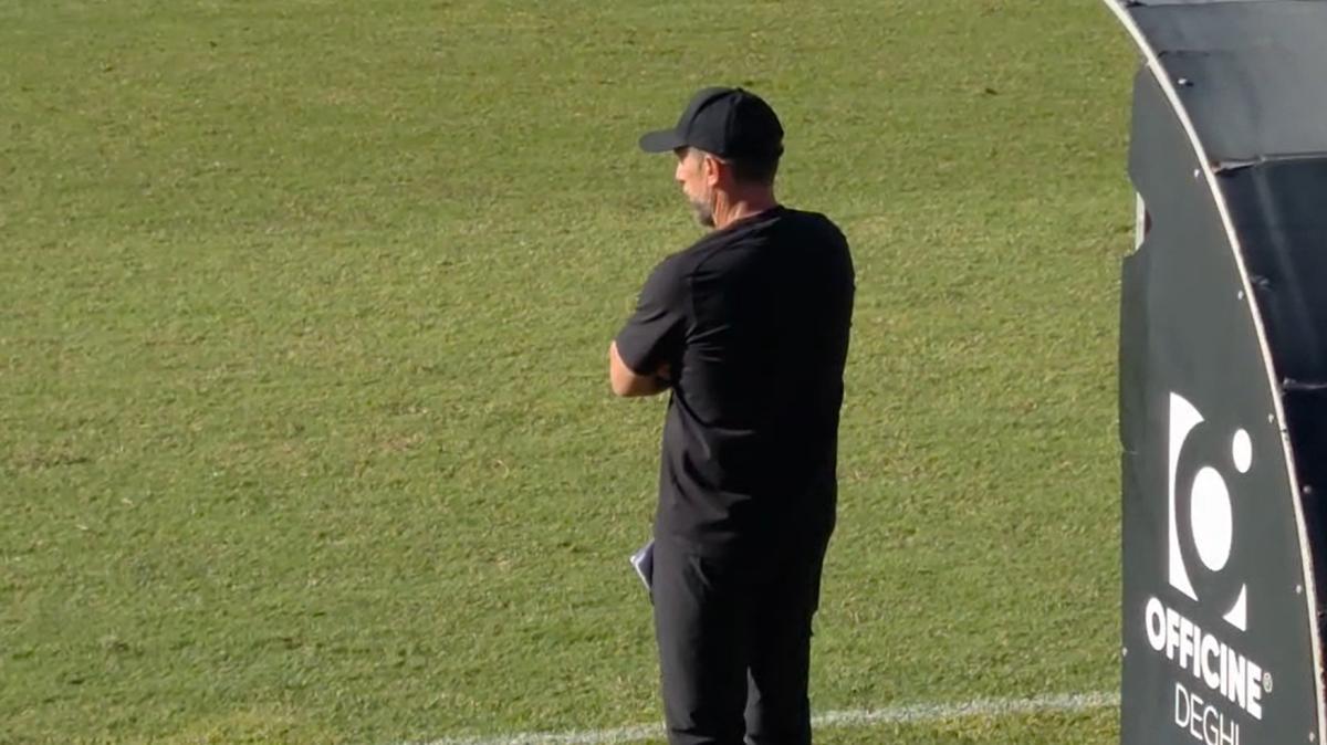 Lecce, Esteban decide l'allenamento congiunto contro l'Altamura
