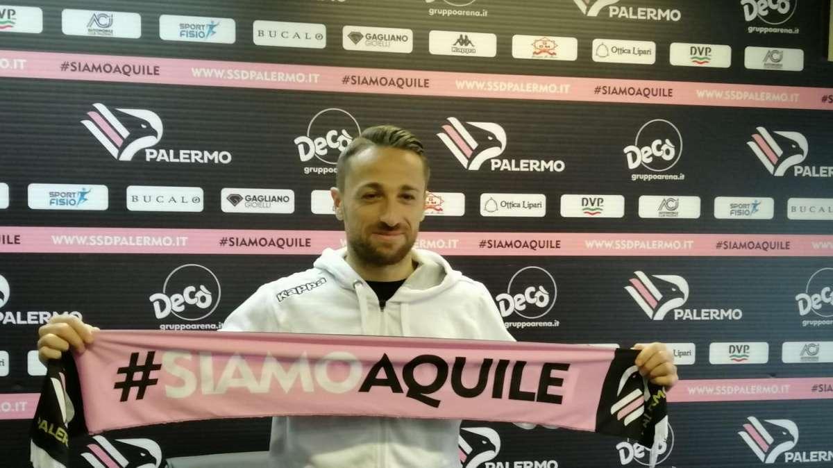 Palermo, l'ex Bari Floriano: "Sempre bello segnare al San Nicola"
