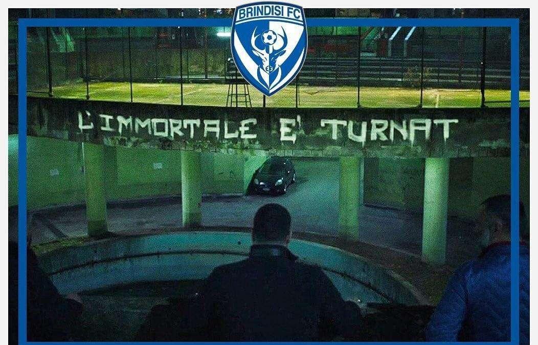 Brindisi, l’annuncio di Danucci: “L’immortale è tornato”