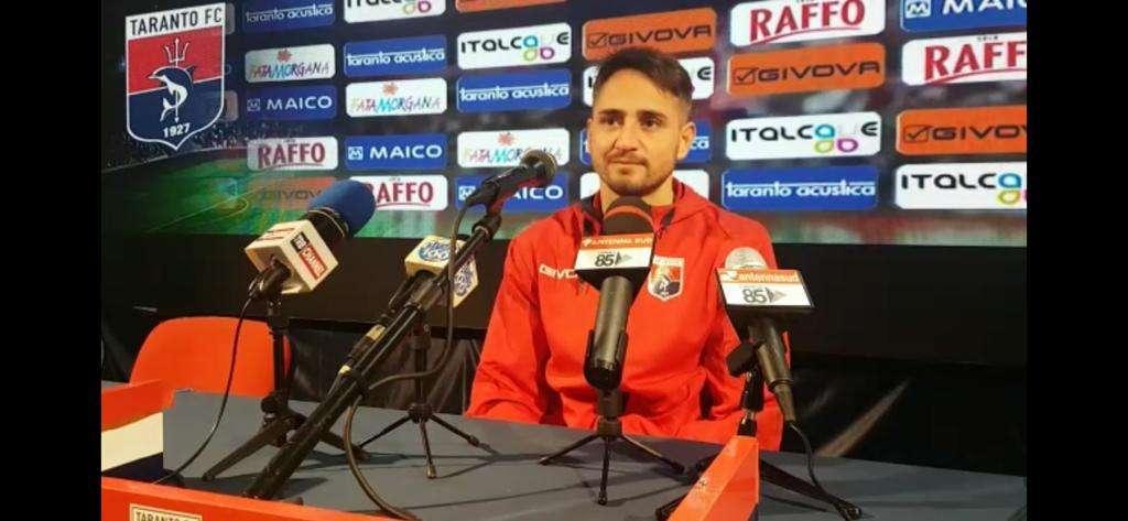 Taranto, Goretta: "Vittoria importante dopo due pareggi sfortunati"