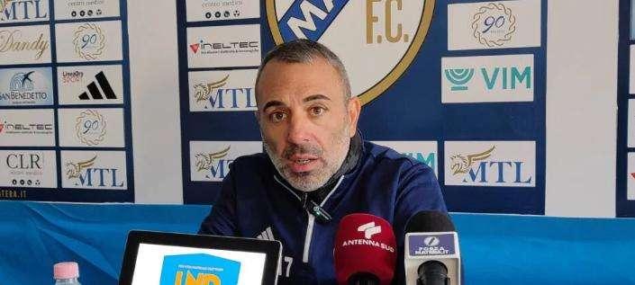 Matera, Torrisi: “Abbiamo tutto da guadagnare e niente da perdere”