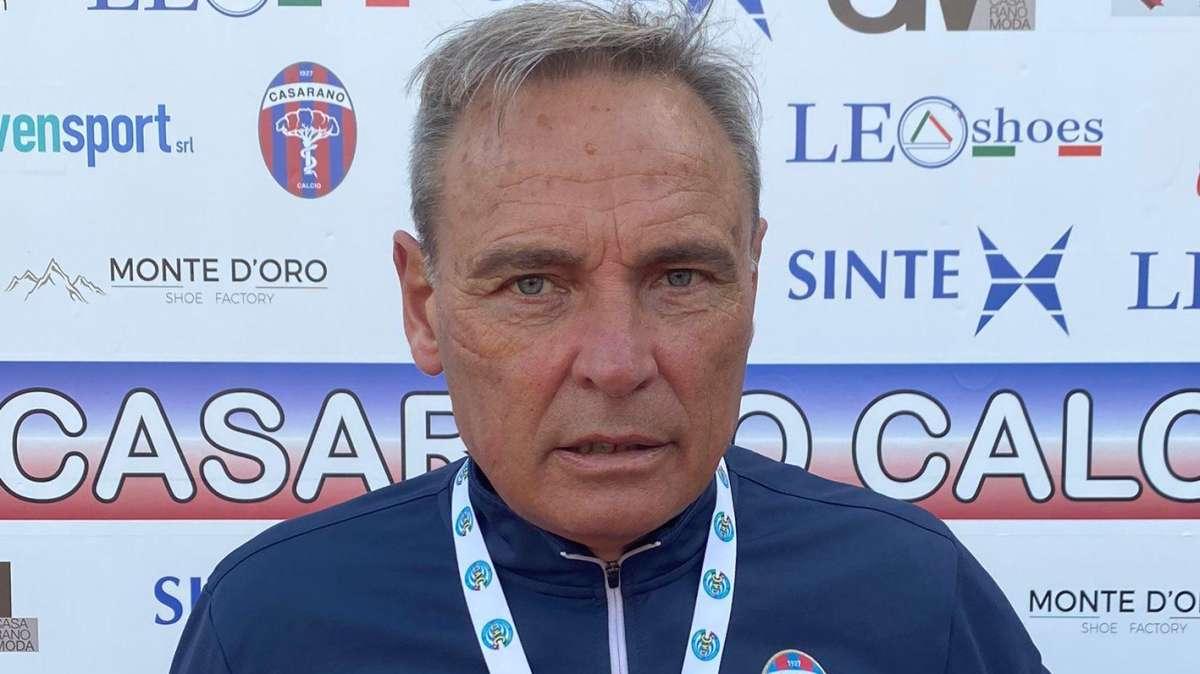 Casarano, Orlandi: "Ci sono diversi problemi, la società ne è al corrente. Usciamo con le ossa rotte"