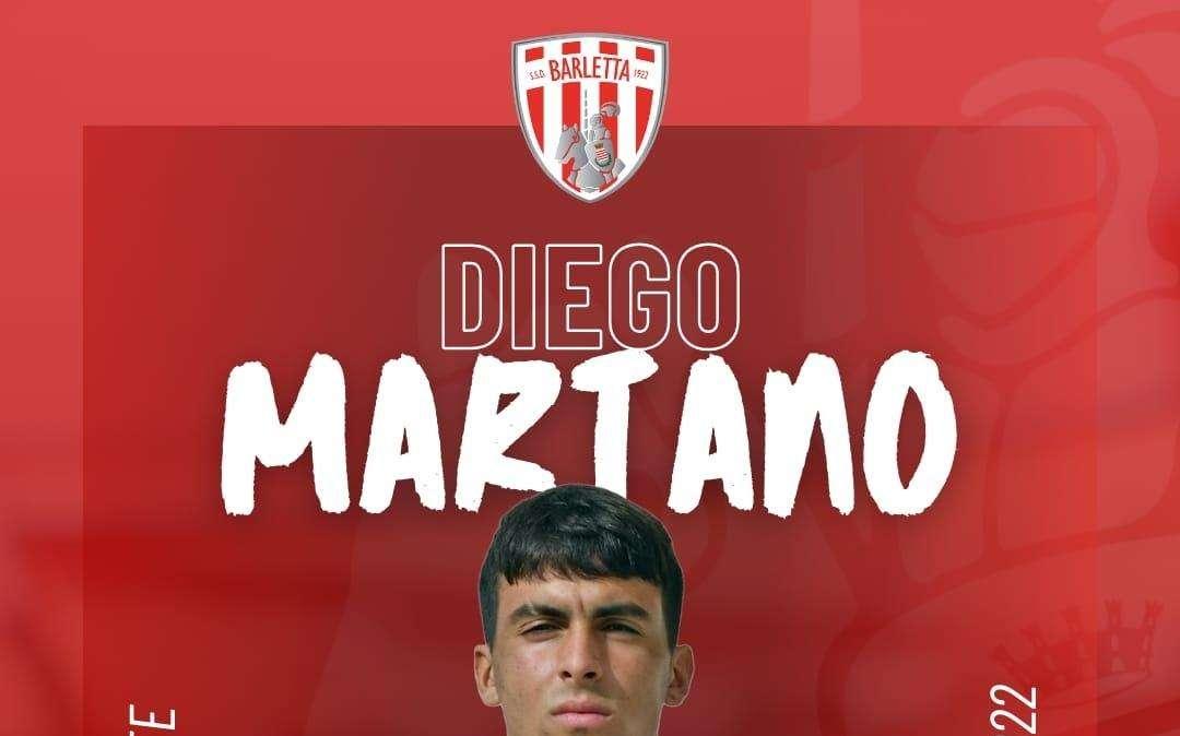 UFFICIALE - Barletta, arriva l'esterno Diego Martano 