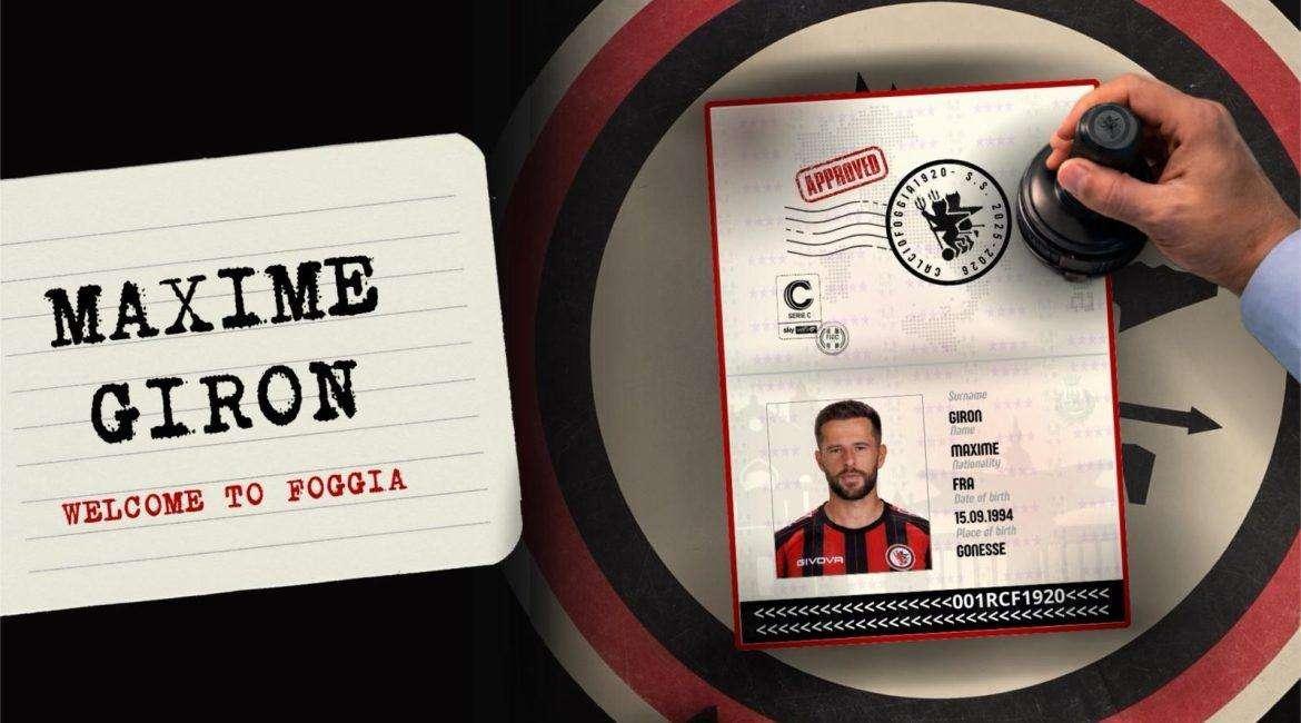 UFFICIALE - Foggia, colpo in difesa: arriva Giron