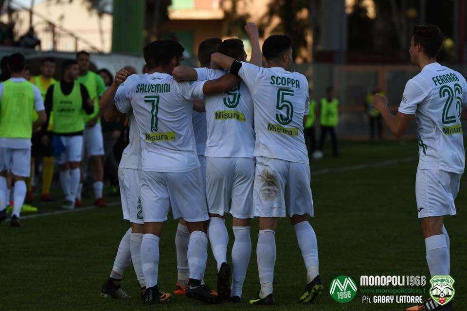Serie C, il punto zona playoff: Monopoli, ci sei. Virtus ancora viva