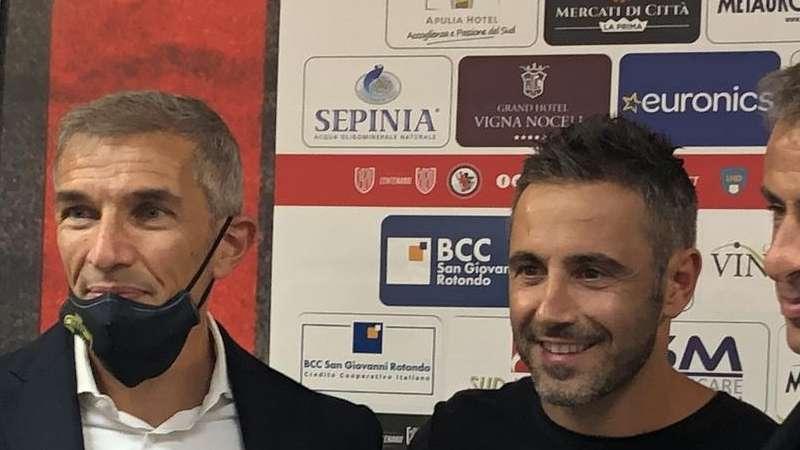 Foggia, Marchionni: "Essere qui è una grande occasione, Prandelli il mio modello"