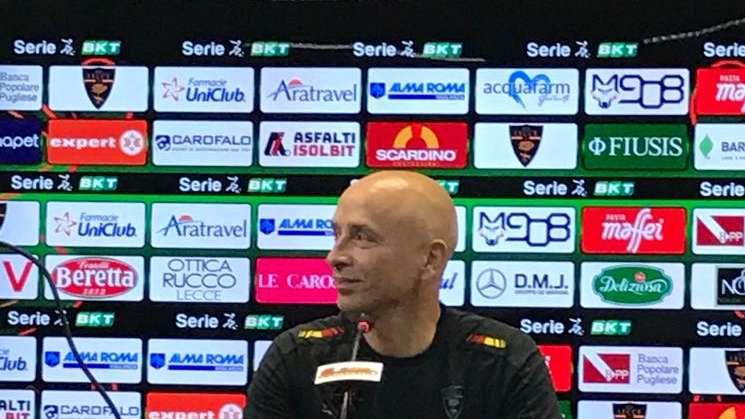 Lecce, Corini: “Abbiamo lavorato sugli errori di Brescia, Tachtsidis ci sarà”
